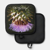 Botanischer Blumenkohl Topflappen (Vorderseite/Rückseite)