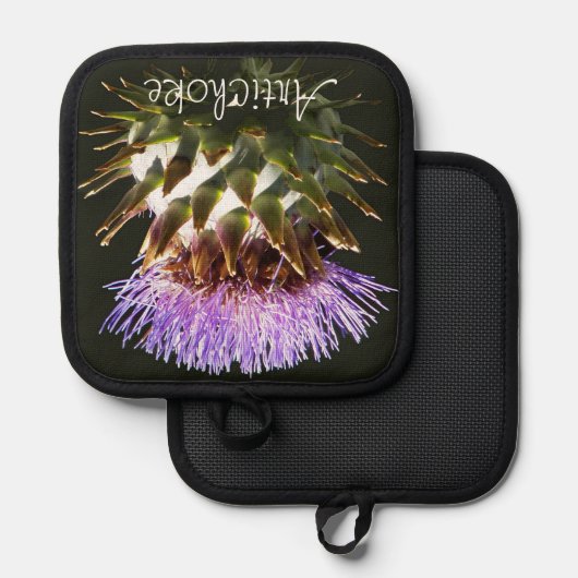 Botanischer Blumenkohl Topflappen (Vorderseite/Rückseite)