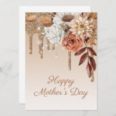 Botanischer Blumenstrauß am Muttertag (Vorne/Hinten)