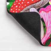 Botanischer Blumenwald Mousepad (Ecke)