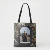 Botanischer Blumenzauber aus Foto Tasche (Vorderseite)
