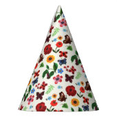 Botanischer Blütenschmetterling Partyhütchen (Links)