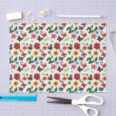 Botanischer Blütenschmetterling Seidenpapier (Handwerk)