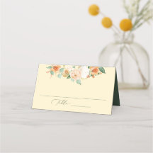 Botanischer Boho Gelbe Grüne Blumenzwiese