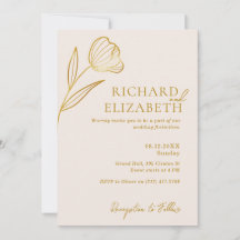 Botanischer Boho Minimal Wedding