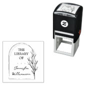 Botanischer Botanischer Bogen Handgezeichnet Indiv Permastempel (Beispiel)