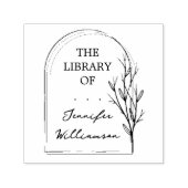 Botanischer Botanischer Bogen Handgezeichnet Indiv Permastempel (Design)