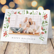 Botanischer Botanischer Holly Berry Folies