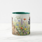Botanischer Boxerhund Tasse (Zentrum)