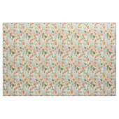 botanischer Charme - Herbst Erdbeer Garten Grün Stoff (Fat Quarter (45,7 x 55,9 cm))