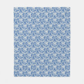 Botanischer Chic Fleecedecke (Vorderseite)