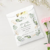 Botanischer Chic Palm Blätter Giraffe Kinderdusche Geschenktütchen (Versiegelt)