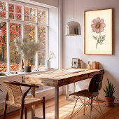 Botanischer Cosmos-Wandkunst-Druck Poster
