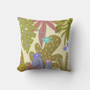 Botanischer Druck #7 Kissen