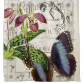 Botanischer Duschvorhang (Vorderseite)