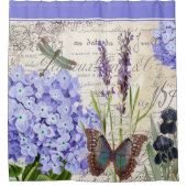 Botanischer Duschvorhang (Vorderseite)