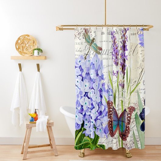 Botanischer Duschvorhang