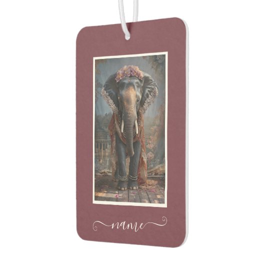 Botanischer Elefant Autolufterfrischer (Links)