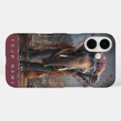 Botanischer Elefant Case-Mate iPhone Hülle (Rückseite (Horizontal))