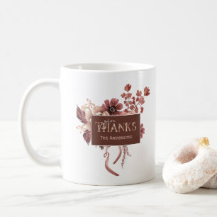 Botanischer Erntedank Kaffeetasse