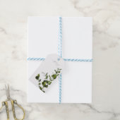 Botanischer Eukalyptus Elegantes Geschenk Tag Geschenkanhänger (Mit Garn)