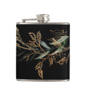 Botanischer Eukalyptus-Zweigstelle Flachmann (Vorderseite)