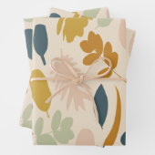 Botanischer Fall Blume und Blätter Muster (Beispiel)