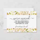 Botanischer Fall Foliage Wir haben die Ankündigung (Vorderseite)