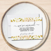 Botanischer Fall Foliage Wir haben die Ankündigung