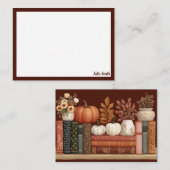 Botanischer Fall Mitteilungskarte (Vorne/Hinten)