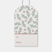 Botanischer Feiertag Geschenkanhänger (Vorderseite)