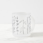 Botanischer Frost Mattglastasse (VorderseiteRechts)