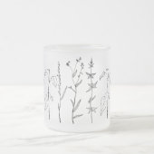 Botanischer Frost Mattglastasse (Mittel)