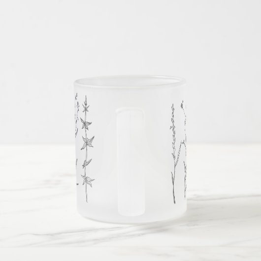 Botanischer Frost Mattglastasse (Henkel)