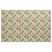 Botanischer Frucht Hintergrund Stoff (Fat Quarter (45,7 x 55,9 cm))