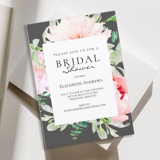 Botanischer Frühling Brautparty Einladung