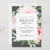 Botanischer Frühling Brautparty Einladung (Vorderseite)
