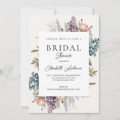 Botanischer Frühling Einladung (Vorderseite)