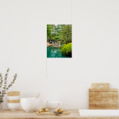 Botanischer Frühling Poster (Küche)
