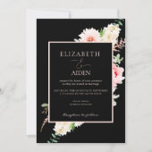 Botanischer Frühlingsermin Einladung (Vorderseite)