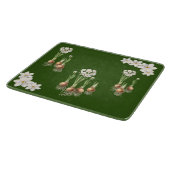Botanischer Frühlingshauptleiter Schneidebrett (Ecke)