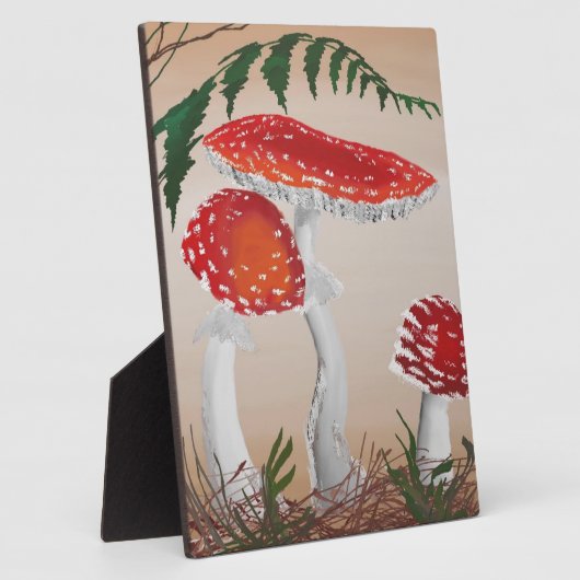 Botanischer Fungi - VR-Malerei Fotoplatte (Seite)