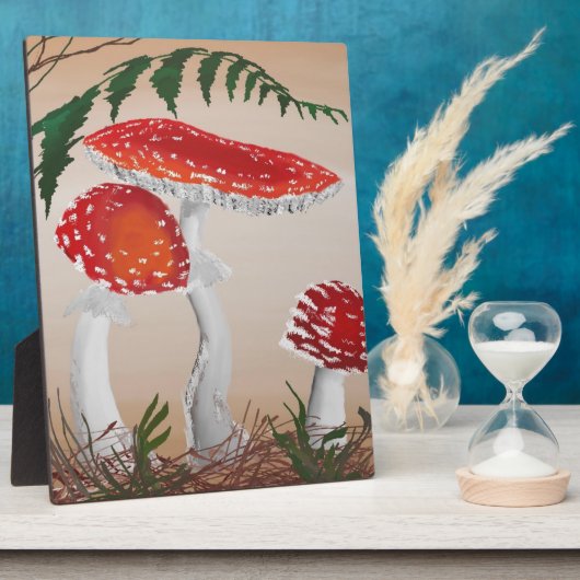 Botanischer Fungi - VR-Malerei Fotoplatte (Seite)