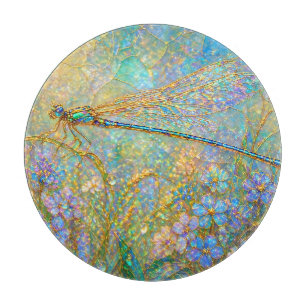 Botanischer Garten Acryl-Landschaftsmalerei Schneidebrett