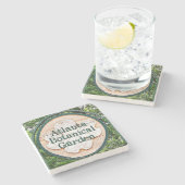 Botanischer Garten Atlanta Sehenswürdigkeit Marbel Steinuntersetzer (Seitenansicht)