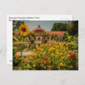 Botanischer Garten Balboa Park Postkarte (Vorne/Hinten)