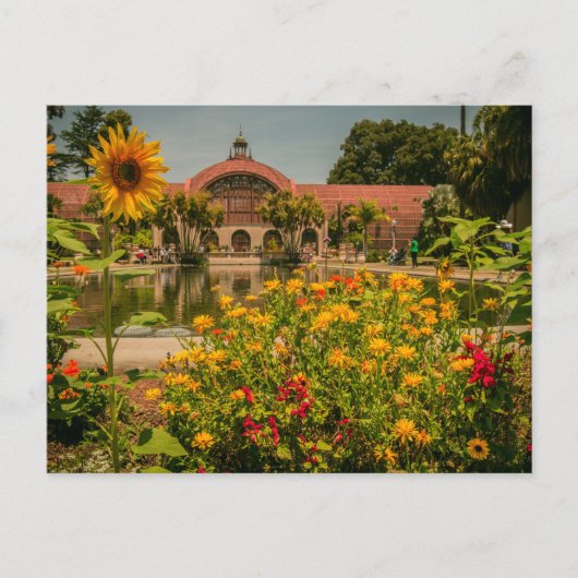 Botanischer Garten Balboa Park Postkarte (Vorderseite)