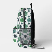Botanischer Garten Bedruckter Rucksack (Rechts)