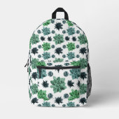 Botanischer Garten Bedruckter Rucksack (Vorderseite)