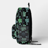 Botanischer Garten Bedruckter Rucksack (Rechts)